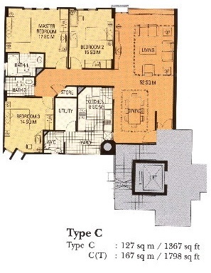 Jervois Lodge (D10), Condominium #2071